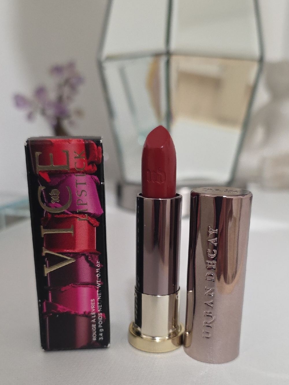 NIB Urban Decay VICE Comfort Matte Lipstick in Temper